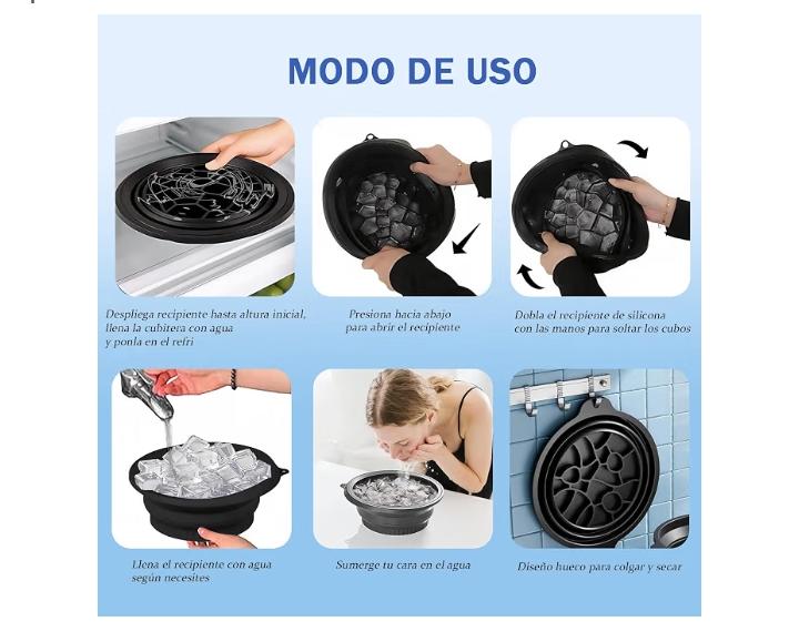 GlowMty™ Ice Bowl - Bol Facial de Hielo | Desinflama en 30 Segundos