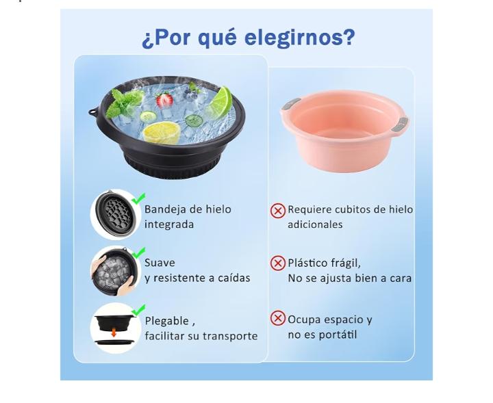 GlowMty™ Ice Bowl - Bol Facial de Hielo | Desinflama en 30 Segundos