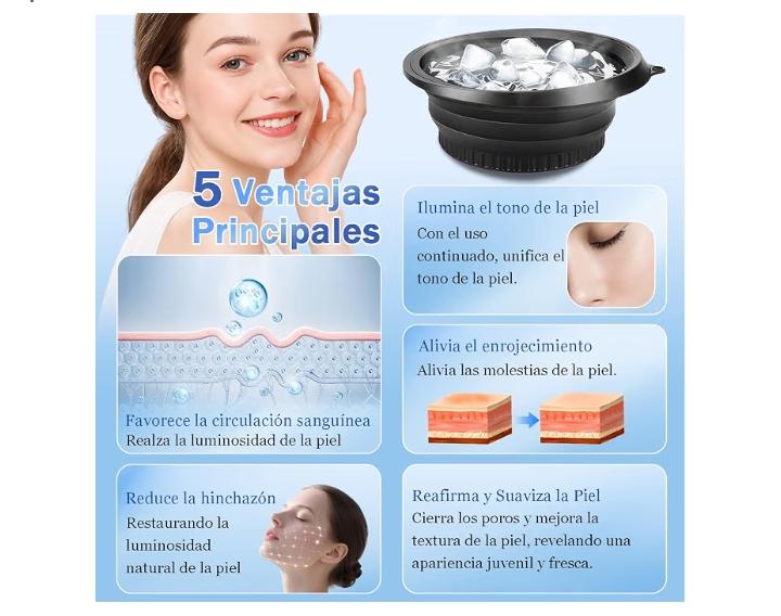 GlowMty™ Ice Bowl - Bol Facial de Hielo | Desinflama en 30 Segundos